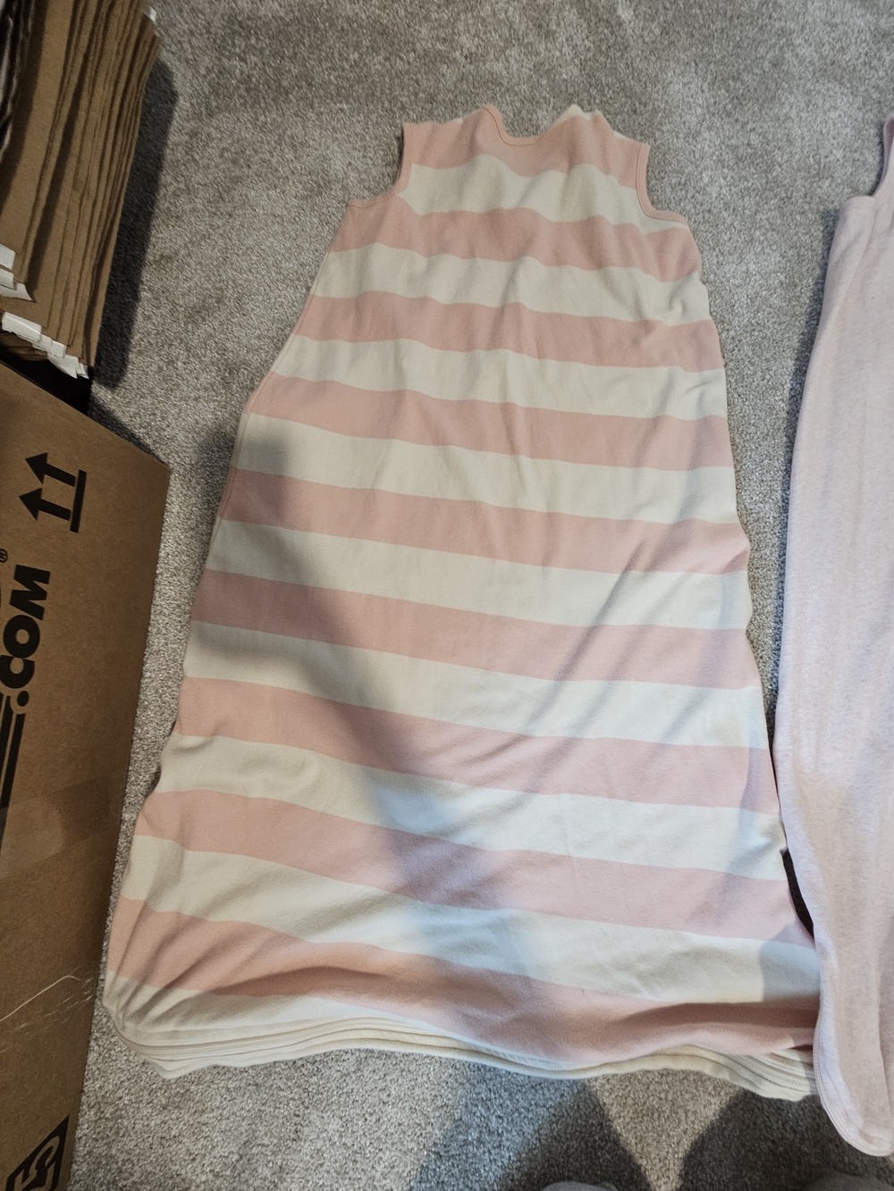 Bundle Of 2 Burts Bees Sleepsacks, Size 18-24 Months 100% Organic Cotton - Picture 6 of 9